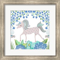 Framed Unicorn Forest I