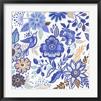 Botanical Azul II Framed Print