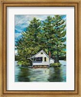 Framed Lake House