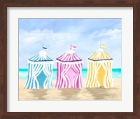 Framed Beach Cabanas