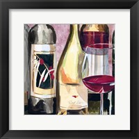 Vintage Wines II Framed Print