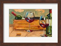 Framed Red Wine