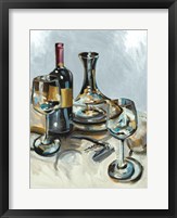 Framed Wine with Dinner II