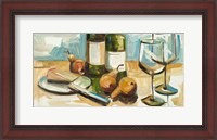 Framed Pears Well with Wine