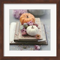 Framed Florals In Fall