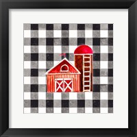 Framed Fun Farm Icon I