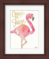 Framed Choose to Shine