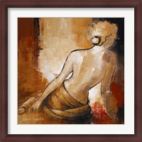 Framed Seated Woman I