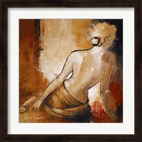 Framed Seated Woman I