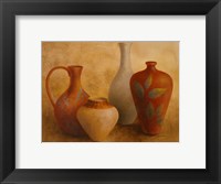 Framed Decorative Vessel Still Life II