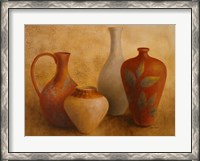 Framed Decorative Vessel Still Life II