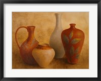 Decorative Vessel Still Life II Framed Print