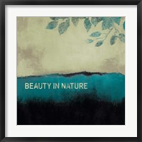 Beauty in Nature Framed Print