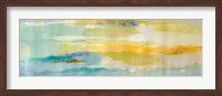 Framed Summer Sea Panel II