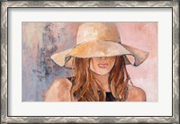 Framed Woman in Hat