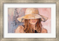 Framed Woman in Hat
