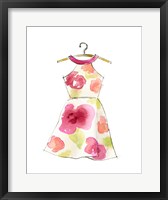 Framed Watercolor Dress