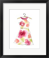 Framed Watercolor Dress
