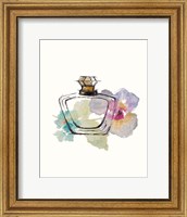 Framed Crystal Floral Perfume I