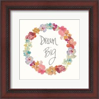 Framed Dream Big