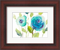 Framed Blooming Blues