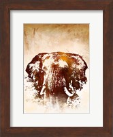 Framed Safari Elephant