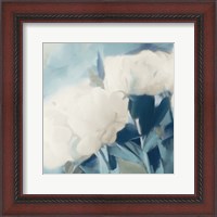 Framed White Roses II