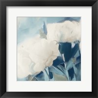 Framed White Roses II