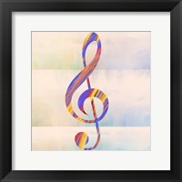 Framed Music Note