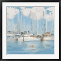 Framed Golf Harbor Boats I