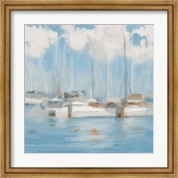 Framed Golf Harbor Boats I