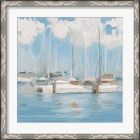 Framed Golf Harbor Boats I