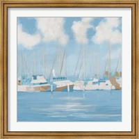 Framed Golf Harbor Boats II