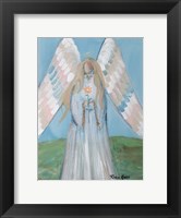 Framed Angel in Spring