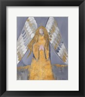 Framed Gold and Silver Angel