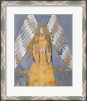 Framed Gold and Silver Angel