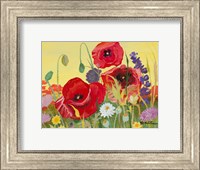 Framed Victory Red Poppies I