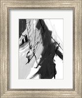 Framed Black and White Abstract II