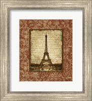 Framed J'aime Paris I
