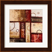 Framed 'Digits in the Abstract I' border=