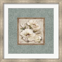 Framed Silversage Flower II