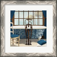 Framed Blue View I