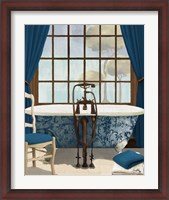 Framed Blue View I