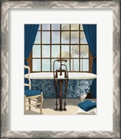 Framed Blue View I