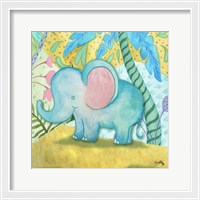 Framed Playful Elephant