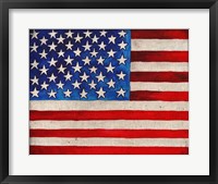 Framed American Flag