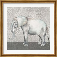 Framed Introspective Elephant
