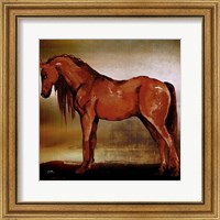 Framed Red Horse II