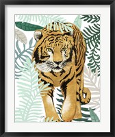 Framed Jungle Tiger I