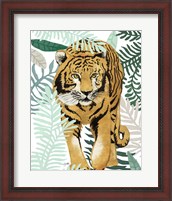 Framed Jungle Tiger I
